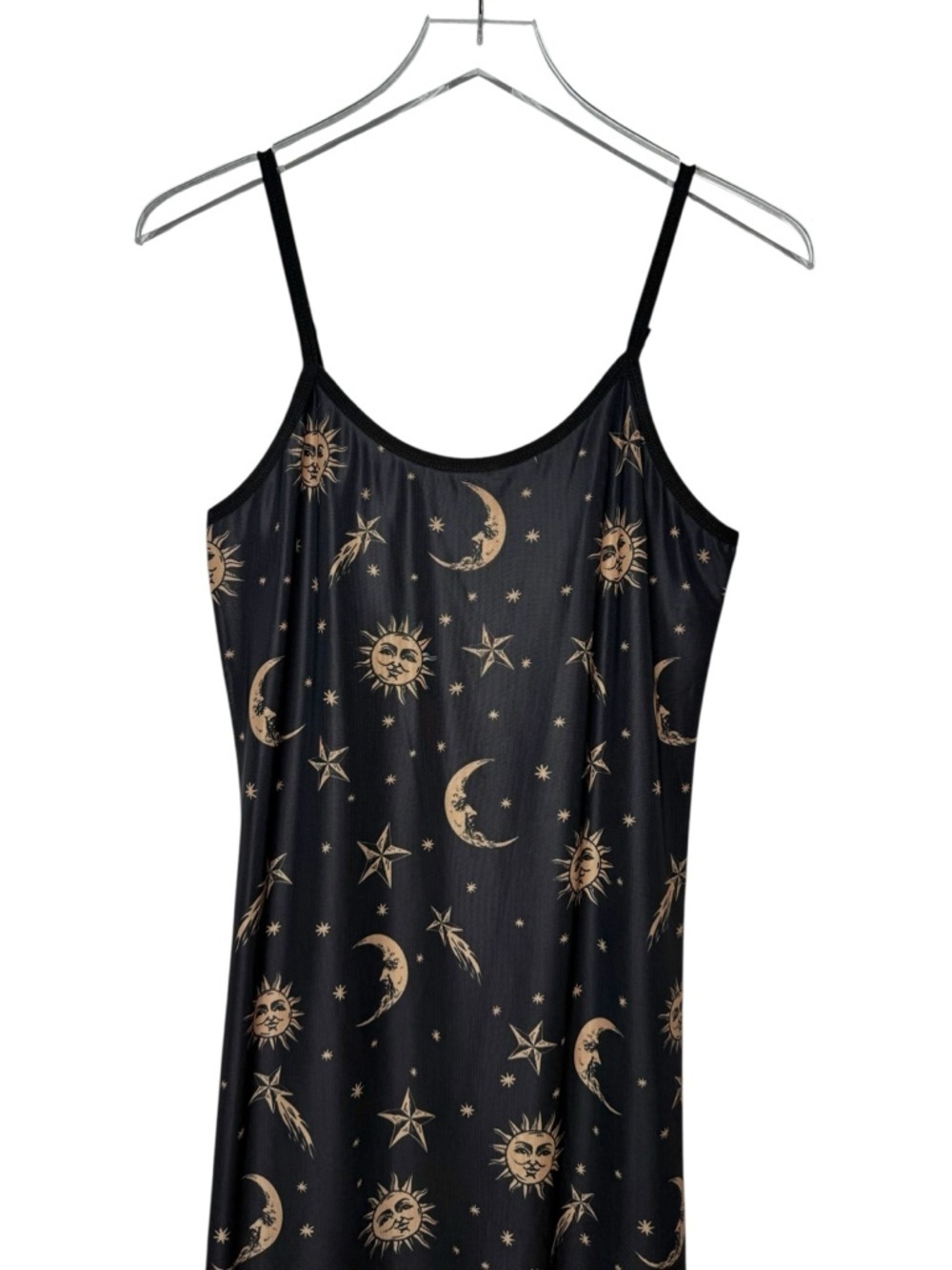 Horoscopez x Dolls Kill Celestial Slip Dress 2X Whimsigoth 90s Goth Moon Sun - Picture 5 of 14
